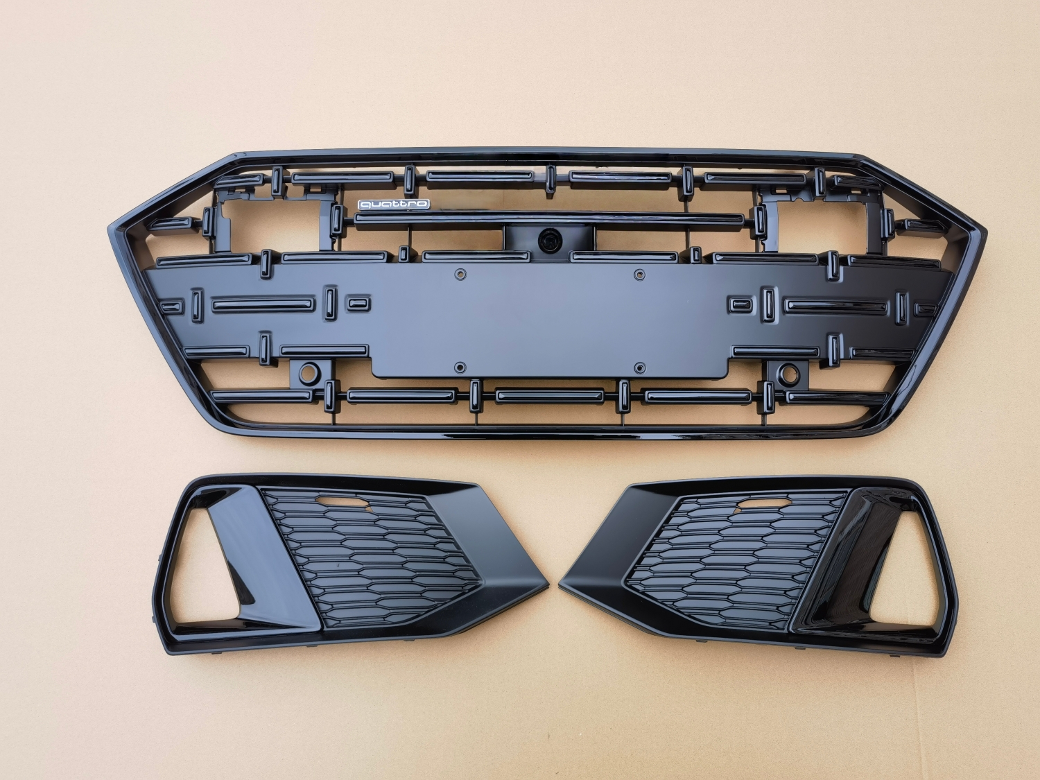 Grille + Cadre de phare antibrouillard