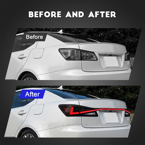 HCMOTIONZ fabrika LED montaj IS250 LEXUS ISF 2006-2012 orta ışık DRL ile LEXUS için animasyon arka lambaları başlatmak - Product Image 6