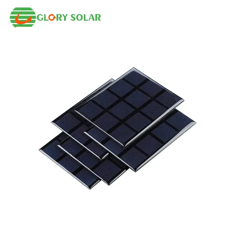 Mini paneles solares de 3V y 1W para energía Solar, Mini células solares, materiales de juguete eléctrico DIY, células fotovoltaicas, Kits de sistemas solares DIY