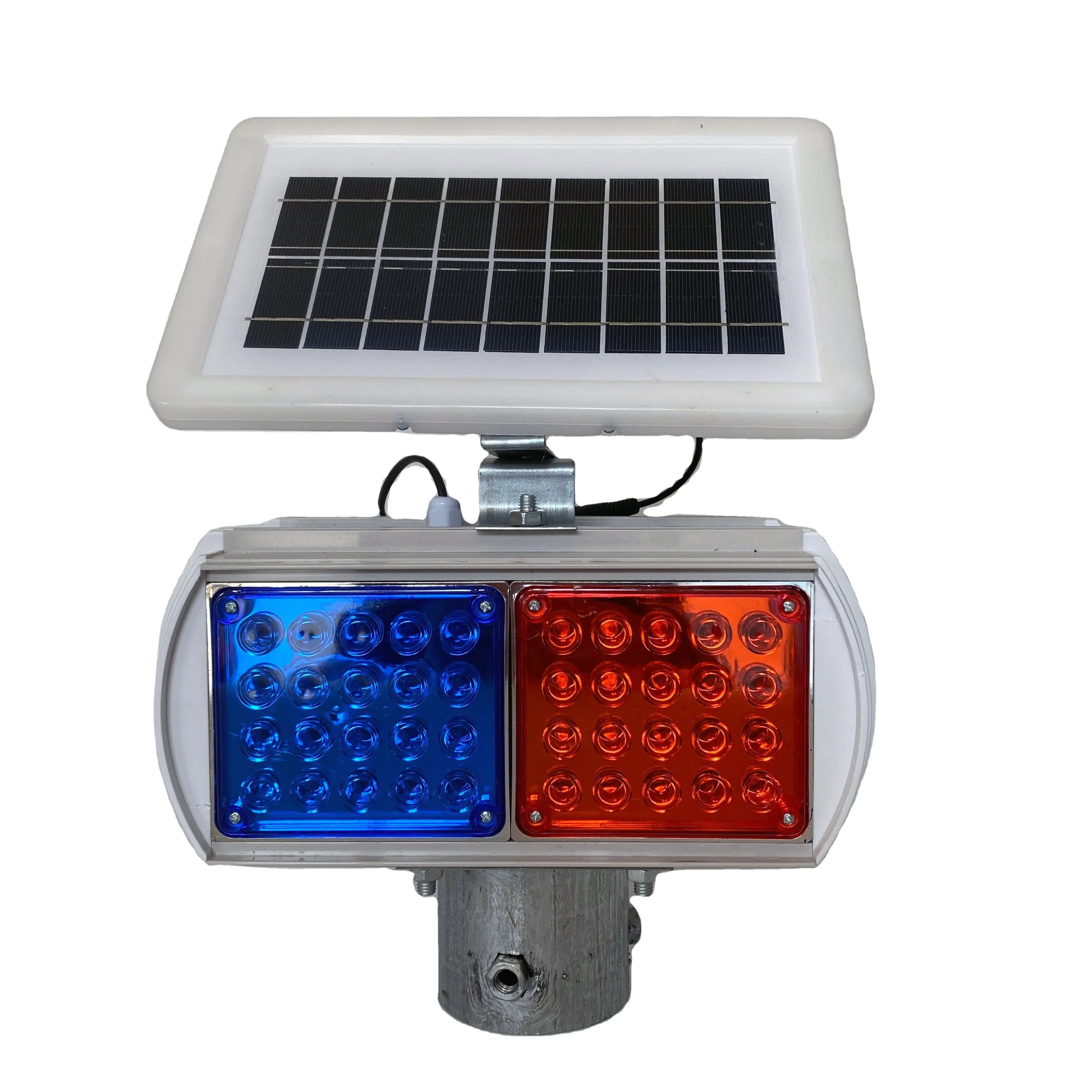 Solución de sistema de luz led solar de tráfico, señal solar de aluminio resistente al agua