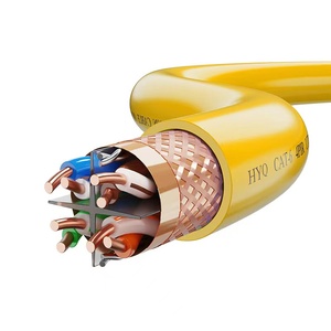 Cable de red trenzada de alta calidad, 4 pares, 8p8c, 24AWG, Vergulde, Rj45, conector Ethernet, Lan, Utp, Cat 6e - Product Image 6