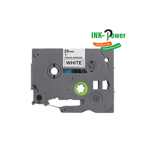 Mực Công Suất 24Mm Tương Thích Tze-251 Tze251 TZ Tze 251 Tz-251 Tz251 Đen Trên Băng Keo Dán Nhãn Trắng Cho Máy In Brother - Product Image 1
