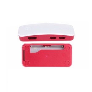 EParthub Original gehäuse für Raspberry Pi ZERO W staub dicht & rot und weiß, kompatibel mit Raspberry Pi Mit 2 Kamera kabeln - Product Image 6