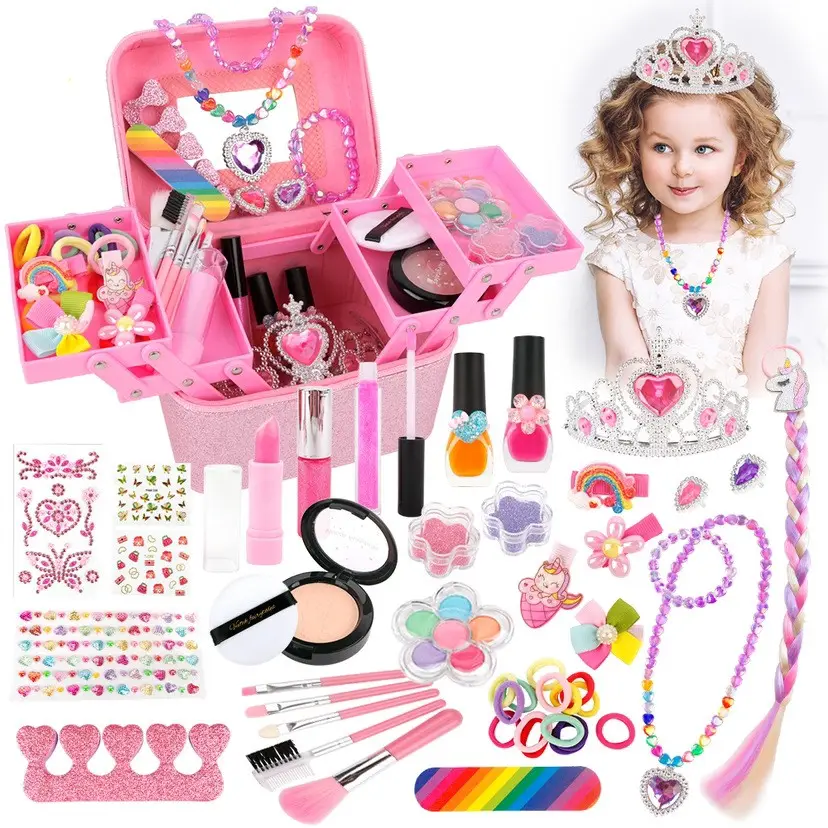 Cinco cores meninas vestir-se conjunto varinha mágica quente linda princesa vestir-se acessório plástico