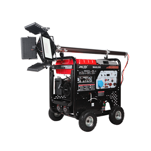 <span class=keywords><strong>4</strong></span> ב <span class=keywords><strong>1</strong></span> SENCI 200A 5Kw אוויר מדחס גנרטור רתך עם LED גבוה אורות