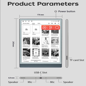 Meebook P10 Pro E-Readerใหม่ 10 "E-Inkแท็บเล็ตกระดาษสีขาวReaderปรับไฟหน้าเย็น/อบอุ่น,Android 11 - Product Image 6