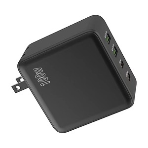 New 100W GaN Charger US Plug 4 Ports <strong>Multiple</strong> Charging <strong>Adapter</strong> USBC <strong>Output</strong> Portable Charging Station for Phone Laptops Tablets - Product Image 3