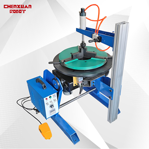 Chất lượng cao Mini Rotary Hàn định vị bảng với lịch thi đấu Chuck, 10kg tải trọng, 1-trục bàn xoay cho hàn các ứng dụng - Product Image 2