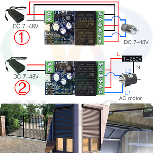 EweLink WifiスマートスイッチDC12V 24V48Vドライコンタクト2 CHリレーレシーバータイミングモジュールはAlexaGoogleで動作します - Product Image 5