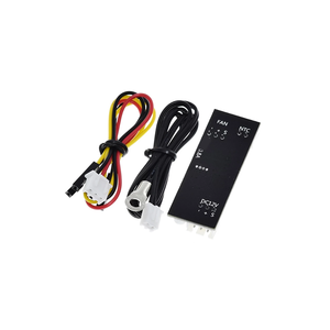 Controlador de velocidad NTC B 50K 3950, ventilador individual de 12V, 0.8A, CC, PWM, 2-3 cables, Control de temperatura, módulo de reducción de ruido de ordenador de chasis - Product Image 5
