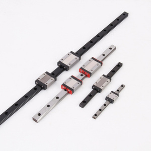 Deslizamiento de riel lineal en miniatura, 1 pieza, guía lineal MGN con carro MGN, acero CNC, modelos de 800mm y mm, MGN7, MGN12, MGN15, MGN9