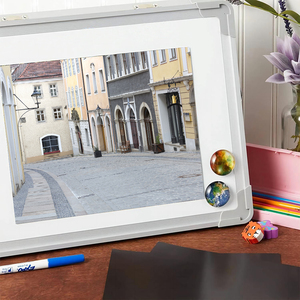 Pha lê mã có thể in tấm từ A4 Glossy Giấy in cho máy in phun DIY linh hoạt nam châm hình ảnh - Product Image 5