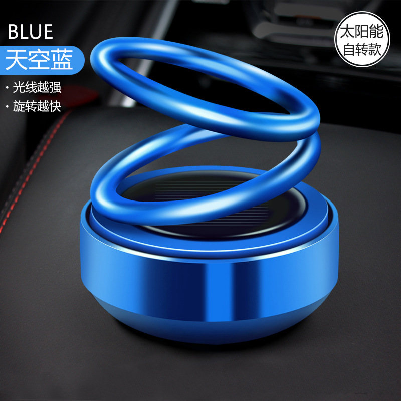 Sapphire blue all-alloy version with 1 aromatherapy core