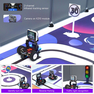 Programmierung STEM pädagogisches Tiny Bit Pro Roboter auto mit AI visueller Erkennung unbemanntes automatisches Fahr design für Micro Bit - Product Image 4