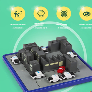 Thrill roundup CẢNH SÁT BẮT kẻ trộm đua Breakout Board Trò chơi suy nghĩ trẻ em câu đố Công Lý Đánh chặn giải phóng mặt bằng đồ chơi - Product Image 2