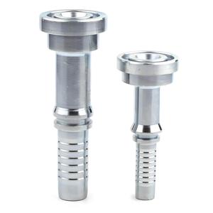 NPT JIC BSP SAE 100油圧スパイラルスイングホースクイックカップリングアダプター男性女性用バンジョー圧着継手 - Product Image 1
