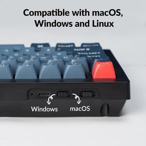Artículos a granel Fábrica Original Keychron V5 Max Teclado mecánico inalámbrico personalizado para juegos con teclado numérico Teclado para juegos de computadora - Product Image 3