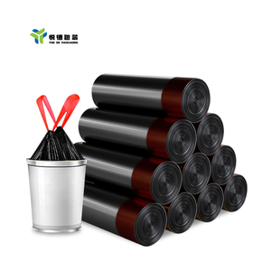 Drawstring Garbage Bag Hdpe Kitchen Custom Drawstring Garbage Bags