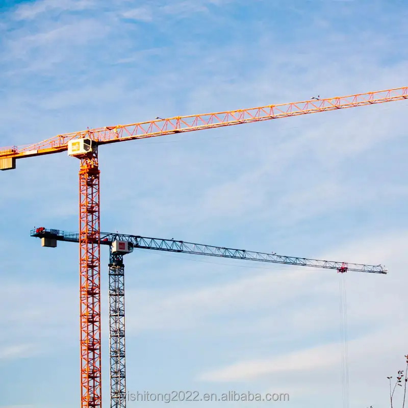 Alta qualità superiore meno gru a torre costruzione 45 mts macchina da costruzione usato gru a torre 60m