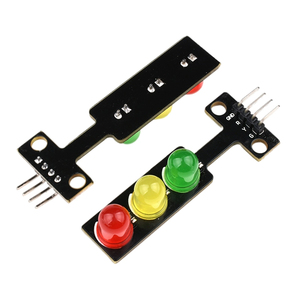 Modulo di emissione del semaforo a Led 5V per Arduino specializzato ICs per segnali stradali rosso verde - Product Image 5