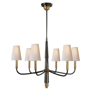 Hiện Đại Mỹ sang trọng 34 nhập Glass Chandelier với mạ vàng brass khung cho phòng khách khách sạn nhập foyer E12 cơ sở - Product Image 4