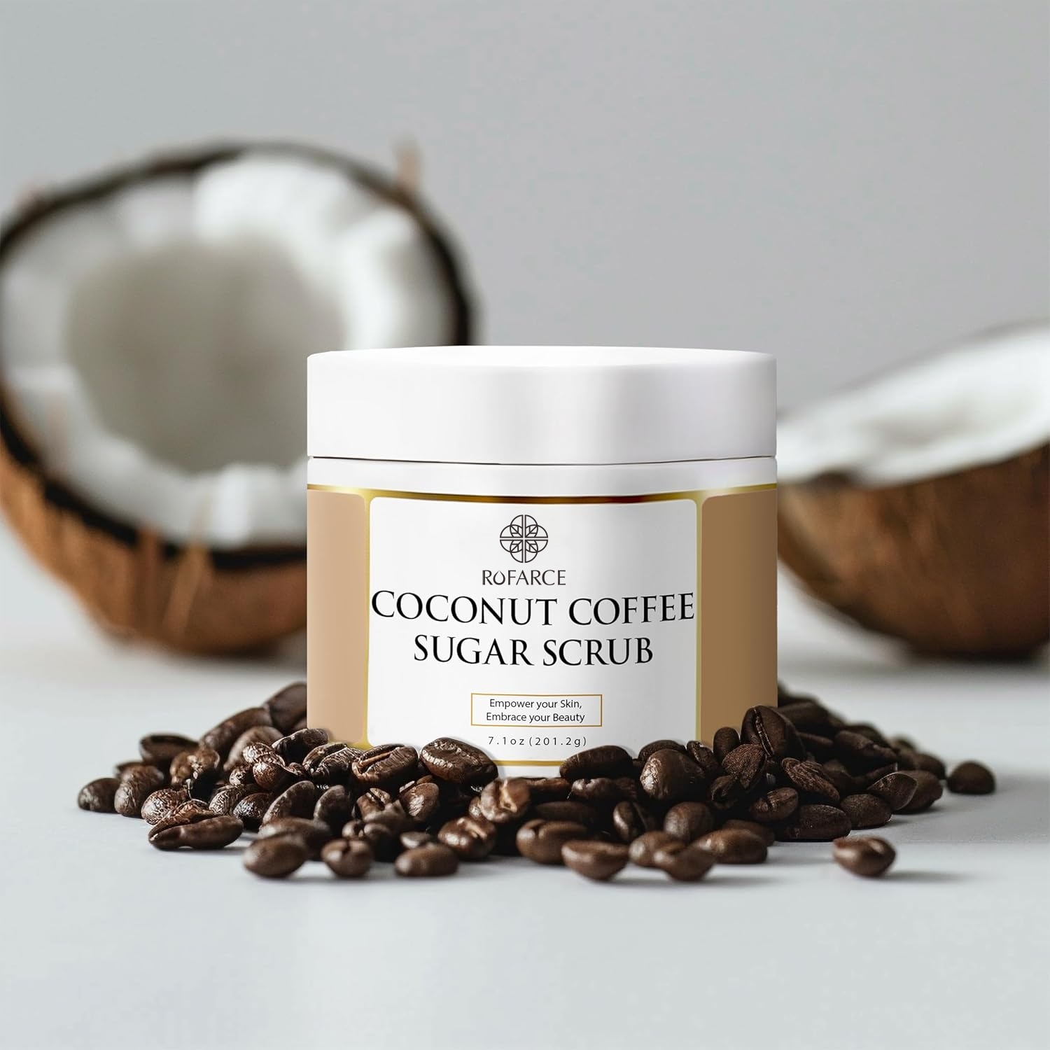 Coconut Coffee Sugar Sugar Scrub