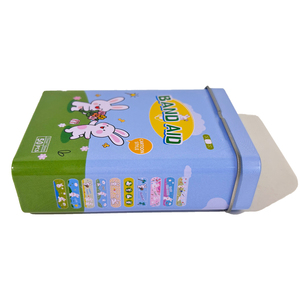 Phim hoạt hình Bunny Band-Aid trong dễ thương Hộp Thiếc-50 pcs vui vẻ Viện trợ đầu tiên cho trẻ em - Product Image 3