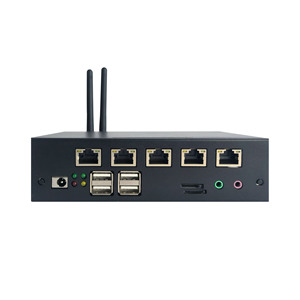 DEWO Linux Industrial Mehrere Netzwerk anschlüsse Computer Mini-Routing-Funktion PC Embedded Industrial Mini PC - Product Image 2