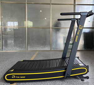 Lamellen laufband mit Widerstand nach Hause gebogenes Laufband Fitness Air Runner Cardio-Trainings laufmaschine für den Großhandel - Product Image 1