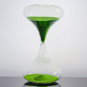 Sáng Tạo quả tạ hình dạng kính đồng hồ cát hẹn giờ 30 phút kính đồng hồ cát cá nhân phong cách hiện đại trang trí máy tính để bàn nhà - Product Image 6