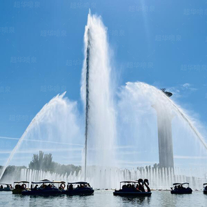 Anpassbares LED-Licht für Musik brunnen im Freien Werkseitig gesteuertes Programm für die Floating Stone Garden der Lake Water Dance Show - Product Image 6