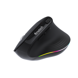 2.4G Mouse ricaricabile ergonomico ottico Wireless RGB 1600DPI 6 pulsanti USB ricevitore Mouse destro per uso ufficio del Computer - Product Image 6