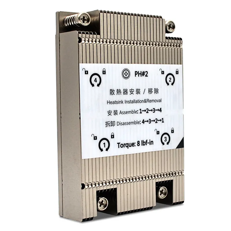 AMD sp3/tr4 1U passive radiator compatible cooler for cpu lga 1700 cpu cooler heat sink
