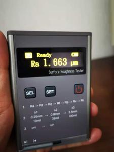 SRT5060 7 Parameter Ra, Rz , Rq, Rt, Rp, Rv, Rc Handheld Surface Rough ness Tester - Product Image 4