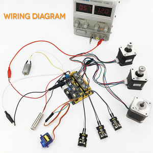 Keyestudio CNC V1.0 Board + 3 pz 4988 Driver W/dissipatore di calore + cavo USB per arduino CNC - Product Image 2