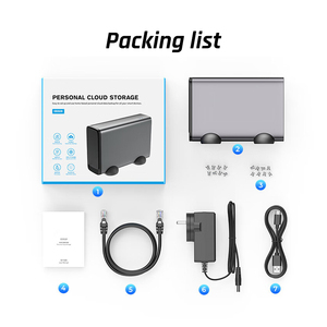 Quad-Core-Cortex-A55 arm 1,4 GHz 4-Bay SSD 8G/16G RAM USB-Schnitts telle Multi-Interface NAS Cloud Storage Server - Product Image 6