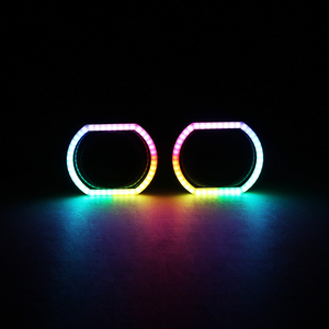 RGBW çok renkli örtüler takip panoları ile 2.5 inç 3 inç led projektör - Product Image 4