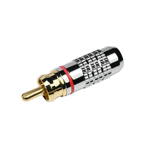 高品质RCA公插头音频适配器电缆连接器RCA连接器插头 - Product Image 4