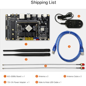 AIO-3399JミニPC 64ビットオールインワン工業用メインボード6コアコンピュータAndroid Ubuntuオープンソースコード開発ボード - Product Image 3