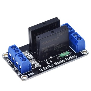 1 2 4 8-Kanal-5-V-DC-Relaismodul Solid State High Level SSR AVR DSP-G3MB-202P relais für Arduino