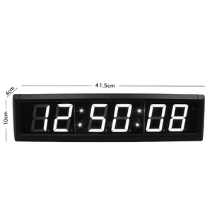 Large Screen 2.3 Inch <strong>Display</strong> Digital <strong>Countdown</strong> <strong>Timer</strong> <strong>LED</strong> Desk Wall <strong>Clock</strong> for Bedroom Kitchen Office Lab With Multi Functions - Product Image 1