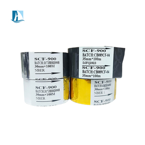 Thermal Transfer <strong>Ribbon</strong> 30mm Resin Stamp Coding <strong>Hot</strong> Stamping Foil <strong>Ribbon</strong> 30mmx100m for Date <strong>Coder</strong> Batch Coding Machine - Product Image 3
