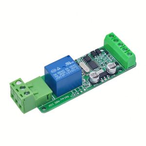 5V 12V 24V Modbus Rtu 1 Módulo de relé de 2 canales Comunicación RS485 TTL 1 Módulo de relé de entrada de 2 vías - Product Image 5