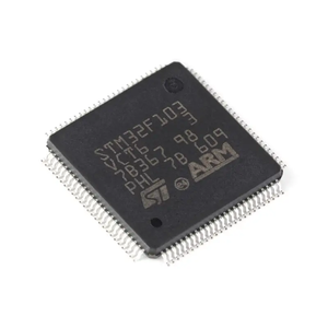 マイクロコントローラーMCU STM32F103VCT6TR FPGAプロセッサSTM32F103VCT6 LQFP-144 ARM CortexM3 32bit - Product Image 1