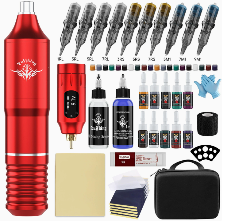 Red 56 piece set