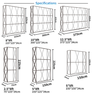 Bền phương tiện truyền thông biểu ngữ hiển thị khung Pop Up căng thẳng thương mại lớn hiển thị hiển thị đứng Backdrop Pop Up Banner - Product Image 6