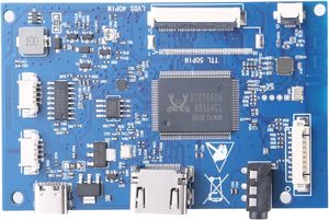 1024 X600 40Pin LCD-Controller-Karte 1CH LCD-Bildschirm Treiber platine für Unterhaltung elektronik