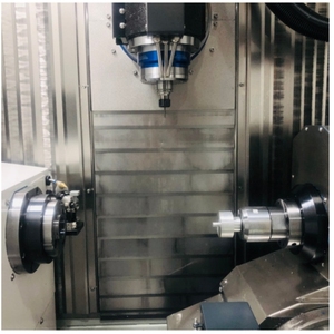 Hassas tıbbi kalıp metal kesme makinesi aracı yüksek hassasiyetli 7-axis 5-linkage metal kesme işleme merkezi - Product Image 5