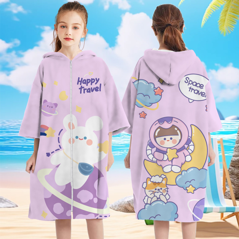 Fermeture éclair style lune fille-hauteur recommandée 125-155 cm