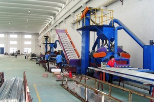 Aluminum Pipe Tube Automatic Shot Blasting <strong>Machine</strong>